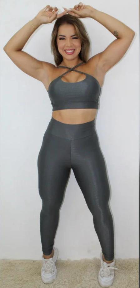 Conjunto Feminino Fitness Empina Bumbum Fabi