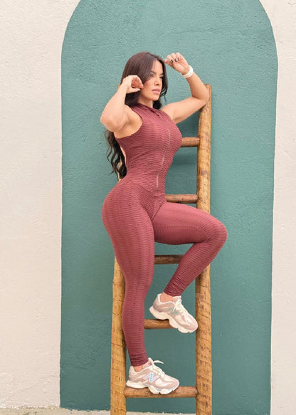 Macacão Feminino Fitness empina bumbum zoe